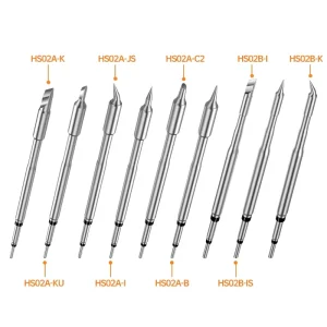 FNIRSI HS 02 Series Soldering Iron Tip Accessories Power Supply Cc Cable Soldering Iron Stand Complete Set of Accessories