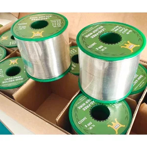 Factory Lead free Solder Wire for Film Capacitor with Good Stability