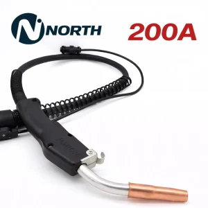 Factory Sales Tools Hardware 200A MIG MAG Welding Gun Torch Air Cooling for Shipyard Welding Work