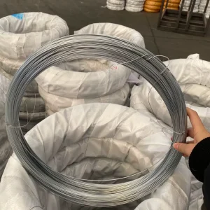 Factory Supply Hot Dipped Galvanized Steel Wire Roll for Building Use Loop Tie Binding Wire Bending Welding Cutting 0.7 4.8mm