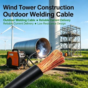 Flame Safe Welding Cable 35 Gauge Welding Wire Low Smoke Sheath for Chemical Factory Steel Welding Construction
