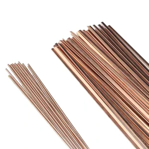 Flat Welding Rod Phosphor Copper Wire for Refrigerator Air Conditioner BCu93P OEM ODM Customizable 1.0 4.0mm Diameter