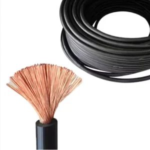 Flexible H01N2 D Low Voltage Construction Welding Cable VDE CE Class6 Copper Conductor 1/0 2/0 4/0 AWG PVC Sheath