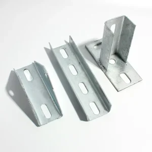 Galvanized Cable Tray Unistrut Channel Support System Solar Panel Bracket Welding Connection Base Connector