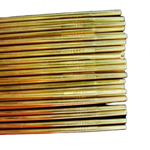 HS221 Brass Alloy Brazing Rods 3.0mm*1000mm OBM Customized Support High Temperature Use Welding Electrode