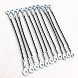 Hard Eye Terminal Soft Lifting Sling with Pressed Galvanized Steel Wire Rope Stainless Drawn Wire Assembly for Construction Use
