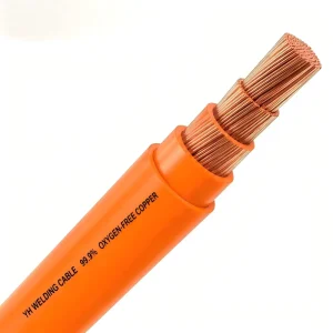 High Flexible YH Welding Cable 16mm²~ 120mm² Oxygen Free Copper High Flexible Rubber Jacket Heat Resistant Factory Direct