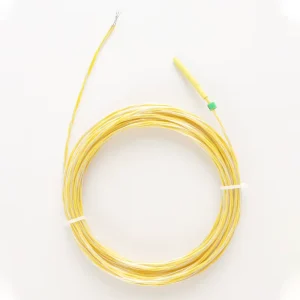 High Temperature Resistance PT100 Sensor with Custom Lengths Available Cable for Electric Vehicles 3 4Wire RTD Sensor