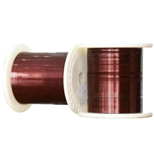 IEC Stranded Enameled Rectangular Copper Wire Electrical Cables and Wires Guitar Pickup Wire
