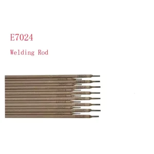 Iron Powder Carbon Steel Welding Electrodes E7024 Factory Supplied High Performance Electrodes 7024/J501Fe Welding Rod