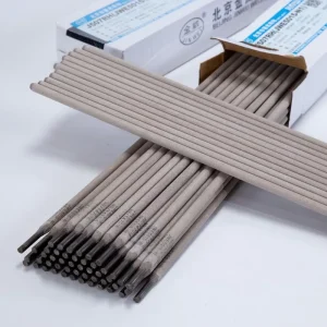 JINWEI J507RH Alkaline Unalloyed Steel Welding Electrode E7018 AWS E7018 Q355 Copper Carbon Steel Welding Rod