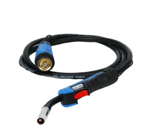 LETSWELD MIG TORCH Euro Type 15AK 3m 14mm2 Copper Plated 54V Automatic Welding & Soldering Supplies