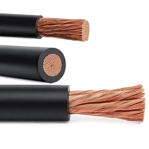 Low-Impedance 600V UL10097 OFC Stranded Copper XLPVC Industrial Lead Wire for Welding Equipment Industrial Robot Connection