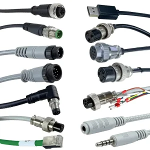 M12 Shielded Connection Wire M12 Male Busbar Tool Free Quick Connection Wire M12 Connection Wire M8A Type IP67 Waterproof Cable
