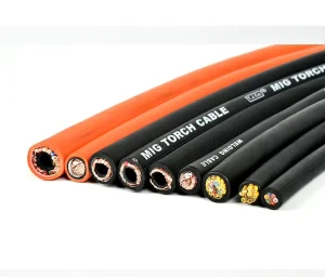 MIG TIG CO2 Welding Torch Cable Flexible Copper with Pure Rubber Insulation for Welding & Control Needs