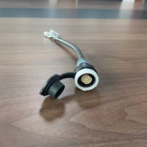 Medical Defibrillator 2P Series Push pull Plastic Connector with 5 Cores 8 Cores 16 Cores for Power Signal Transmission