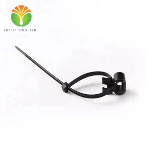 Movable Weld Stud Fixing Cable Ties With Push Mount 156 00302 Screw Mount Cable Ties