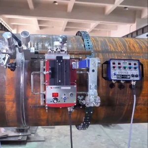 New HK 11WE Magnetic Auto MIG Welding Carriage Precision Fillet Welding Tractor Wiggler Inductive Auto Stop Aluminum Alloy