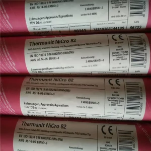 Nicro 82 Nickel-Based Alloy Argon Arc Welding Wire ERNiCr-3 Per Kg Welding Rods