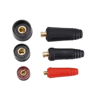 Quick Plug 3-Phase Cable Connector for MIG Welders Max 1mm Wire Diameter 1-Year Warranty CCC/CQE/ISO9001 Certified OEM