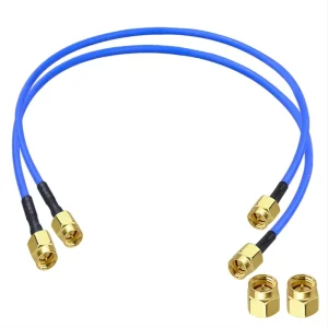 RG402 FEP RF Coaxial Cable Silver Plated Copper Conductor 4.3mm 50 Semi Flexible Low Loss 18G Eco Friendly