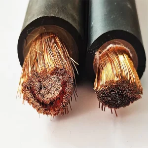 Rubber Flexible Cable 1 0 Awg 2 0 Gauge Awg Super Flexible Arc Welder Rubber Copper Welding Cable