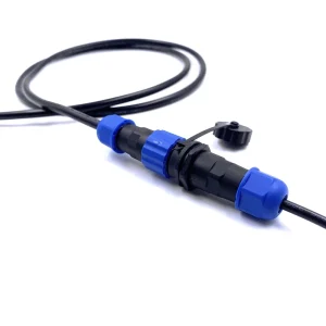 SD13-2 IP68 Female Male DC Power Connector Cable Assembly