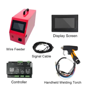 SUP21T SUP23T Handheld Laser Welding Gun With Controller Display Screen Signal Cable Wire Feeder Laser Welding Parts