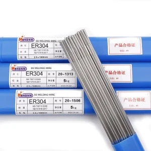 Stainless Steel Filler Rod TIG Welding Wire AWS A5.9 ER304 2.4mm Argon Arc For Petrochemical Pressure