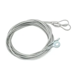 Stainless Steel Galvanized Wire Rope Cable With Eyelet Wire Rope with Loop Custom Wire Rope Assembly