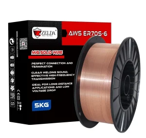 Suitable for Stainless Steel 5KG AWS ER70S 6 Solid Welding Wire