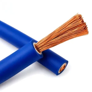 Super Flexible Blue Orange Black Welding Cable Electric Copper Wire Single or Double Layer 10mm 25mm 35mm 50mm 70mm 95mm