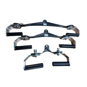 Swivel Lat Pulldown Hand Parts Bar Handle Grip Bar Gym Equipment Fitness Attachment Accessories for Seat Low Row Machine