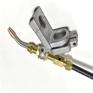TIG Welding Wire Feeder Wire Liner Argon Arc Welding Gun Accessories Attachment Tip Straight Neck Curved Neck Silver CCC