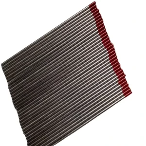 Tungsten Electrodes Tig Welding Rods 1.6 2.0 TIG Welding TIG Welding Red Tungsten Rods 2.4mm 3mm