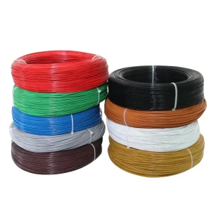 UL1887 Fep Insulated Tinned Copper Electric Wire And Cable 30 18 16 14 12 10 8 AWG UL1901 High Temperature VW 1 600V Tpe Cable