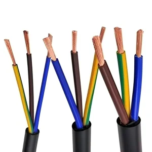 V0 Grade Flame Retardant RVV Multi Core Cable 3*2.5mm² Fire Resistant Copper Wire For Construction & Fire Alarm