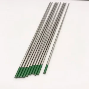 WP Green Tungsten Electrode 150mm 175mm Pure Tungsten Rod for Aluminum Magnesium TIG Welding