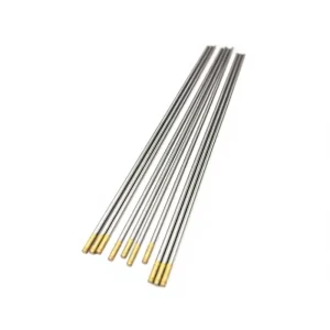WP Model Pure Tungsten Electrode Tig Welding Rods with 99.96% Tungsten Content Yellow Color