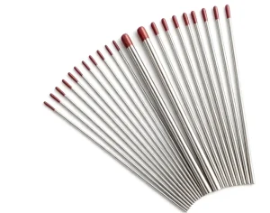 WT20 Tungsten Rod TIG Welding OEM/ODM 2.4 mm Red Welding Rods Fit Welding Stainless Steel
