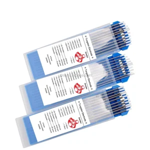 WZ8 Pure Tungsten Electrode Tig Rod for 90% Aluminum Welding 10 Pcs Pkt