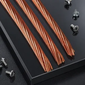 Wear Resistant Copper Stranded Wire Flexible Grounding Connection Cable For Machinery