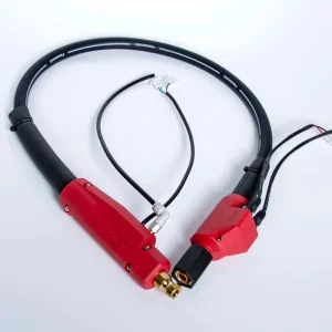 Welders Accessories 1.2m 1.5m Cable 350A 500A Robot Welding Torch Cable Air Cooling TSMWU876 Robot Welding Torch Cable