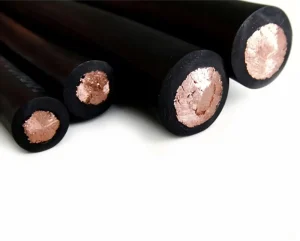 Welding Cable Pure Copper Conductor Heavy Duty Rubber Insulated Machine Wire for Industrial Use