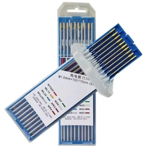Welding Tungsten Electrode Blue WP WT20 Welding Rods 150mm 175mm E3 Tungsten Electrodes for TIG Welding