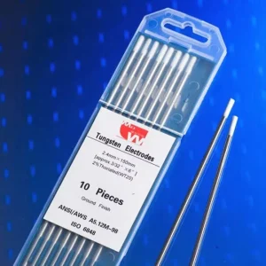 White Color Tungsten Electrode 2.4mm*150mm for TIG Welding
