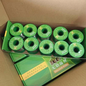 XHT Factory Welding Wire Sn99.3Cu0.7 Lead Free Aluminium Factory 0.8mm Rosin Core Solder Wire