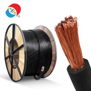 YH Welding Cable Super Flexible Rubber 450/750V High-Current Copper Core 10-240mm²