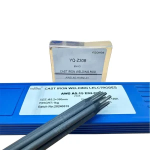 Z308 AWS ENi-CI EZNi-1 Cast Iron Welding Rod Pure Nickel Core Covered Tig Welding Electrode