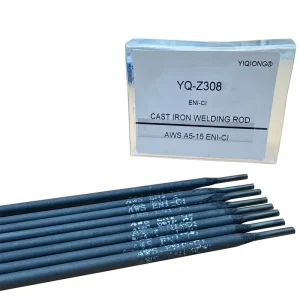 Z308 Pure Nickel Tig Welding Rod AWS A5.15 ENi-Ci Cast Iron Electrode with Graphitic Coating Good Crack Resistance